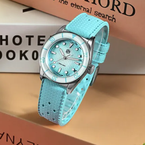 Guilloché Dial Watch - Reloj de cuarzo San Martin para