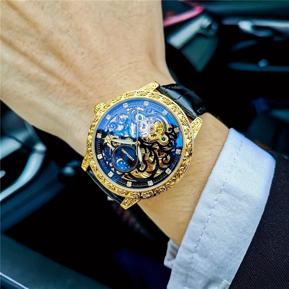 Luxury Watch Name Brands - Reloj Mecánico de Alta Gama, Elegante