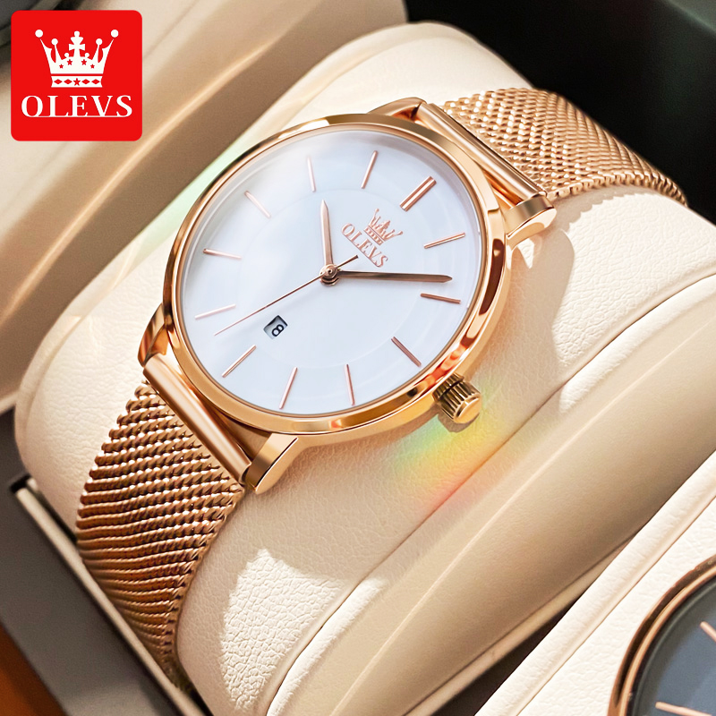 Luxury Watch Kit - OLEVS-relojes de cuarzo para mujer, reloj