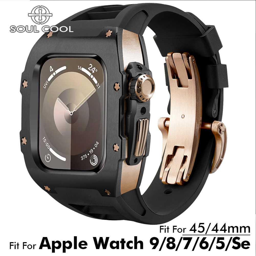 Luxury Watch Kit - Soul Cool para Apple Watch 316L