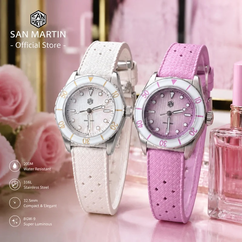 Reloj de Cuarzo para Mujer San - Guilloché Dial Watch reseña y precio