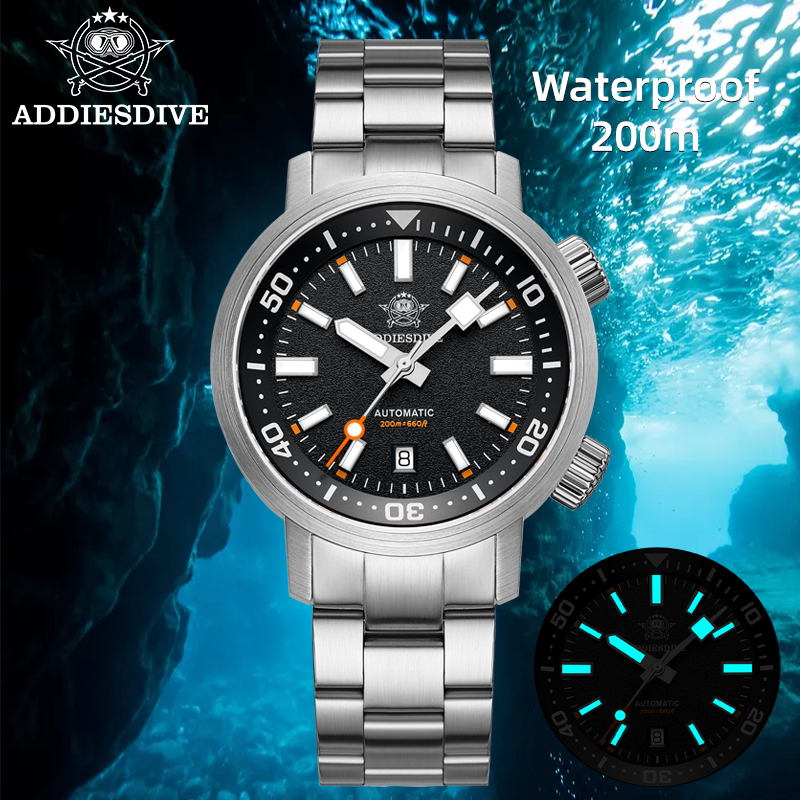 Reloj de Buceo Automático ADDI - Guilloché Dial Watch reseña y precio