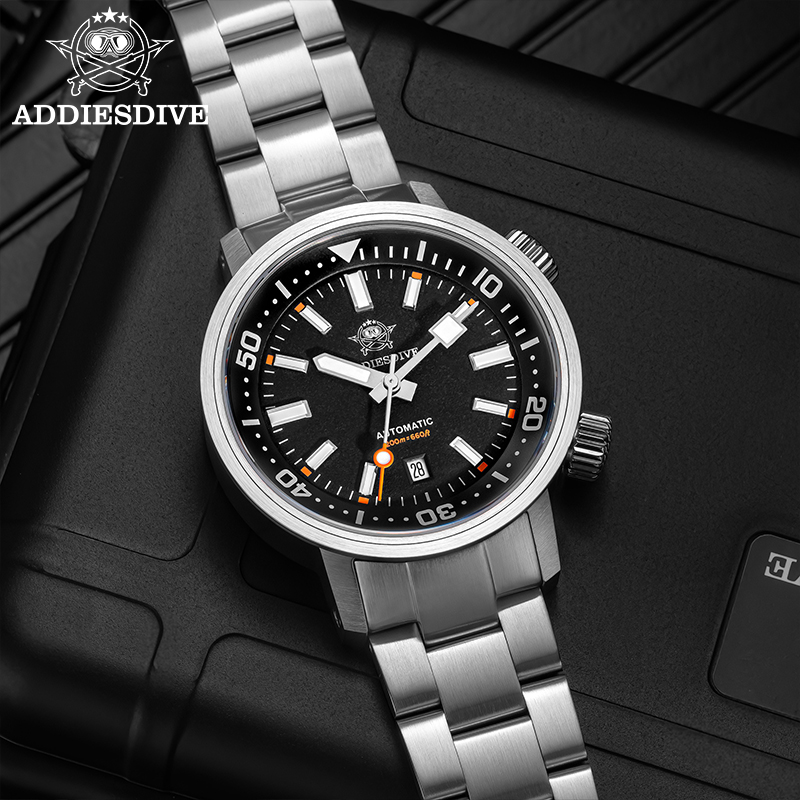 Reloj de Buceo Automático ADDI - Guilloché Dial Watch reseña y precio