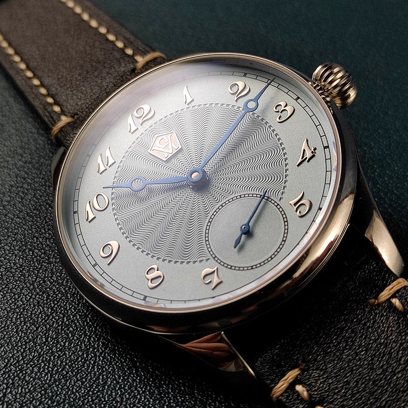 Reloj mecánico manual de 40 mm - Guilloché Dial Watch reseña y precio