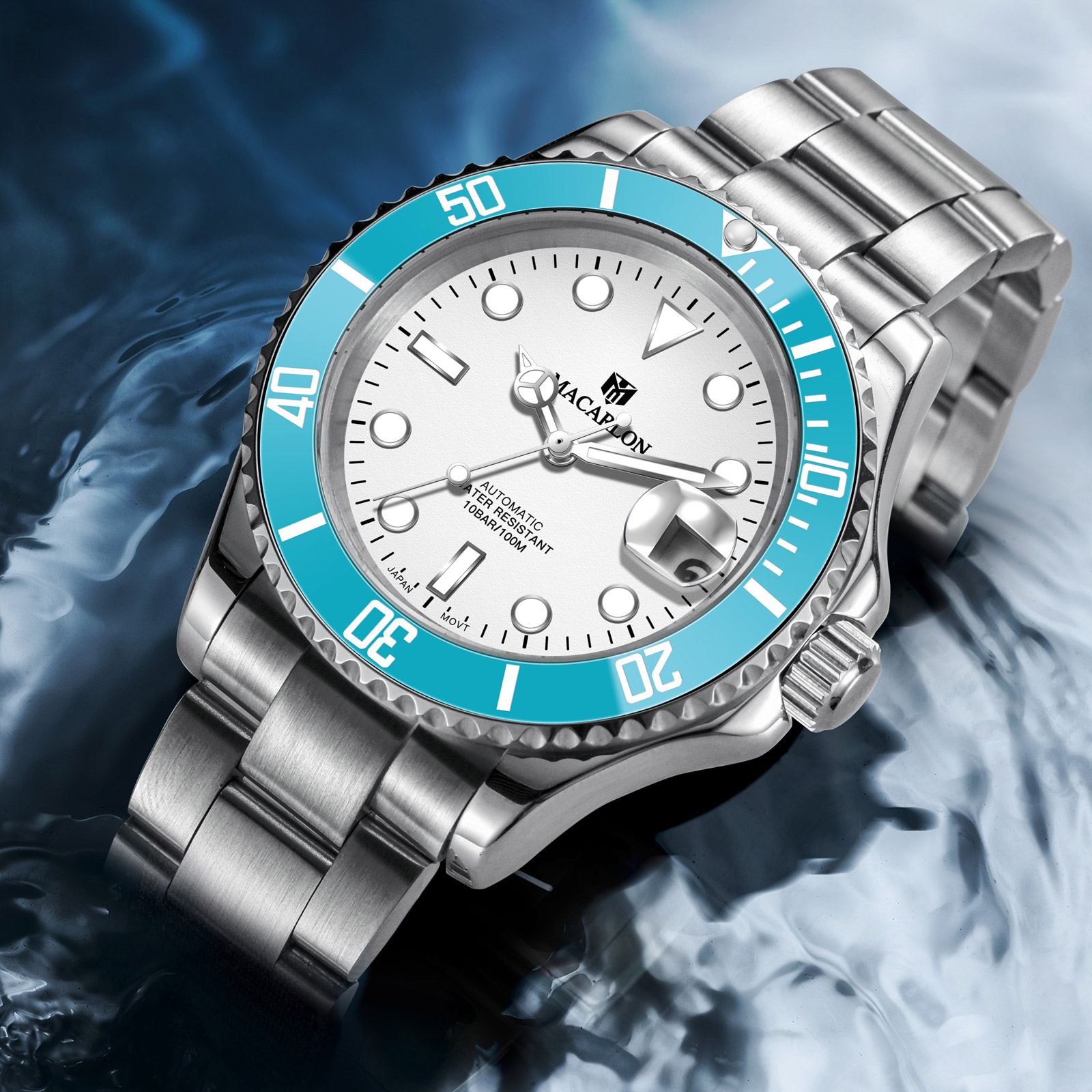 Reloj Mecánico Macarlon de 40M - Luxury Watch In China reseña y precio