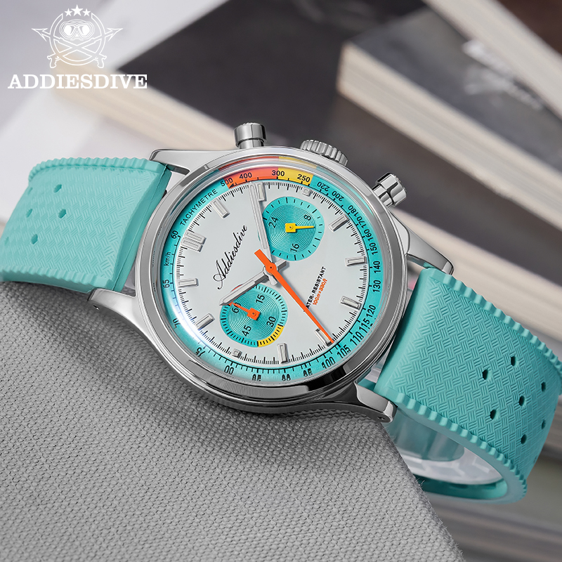 Relojes de cuarzo con cronógra - Guilloché Dial Watch reseña y precio