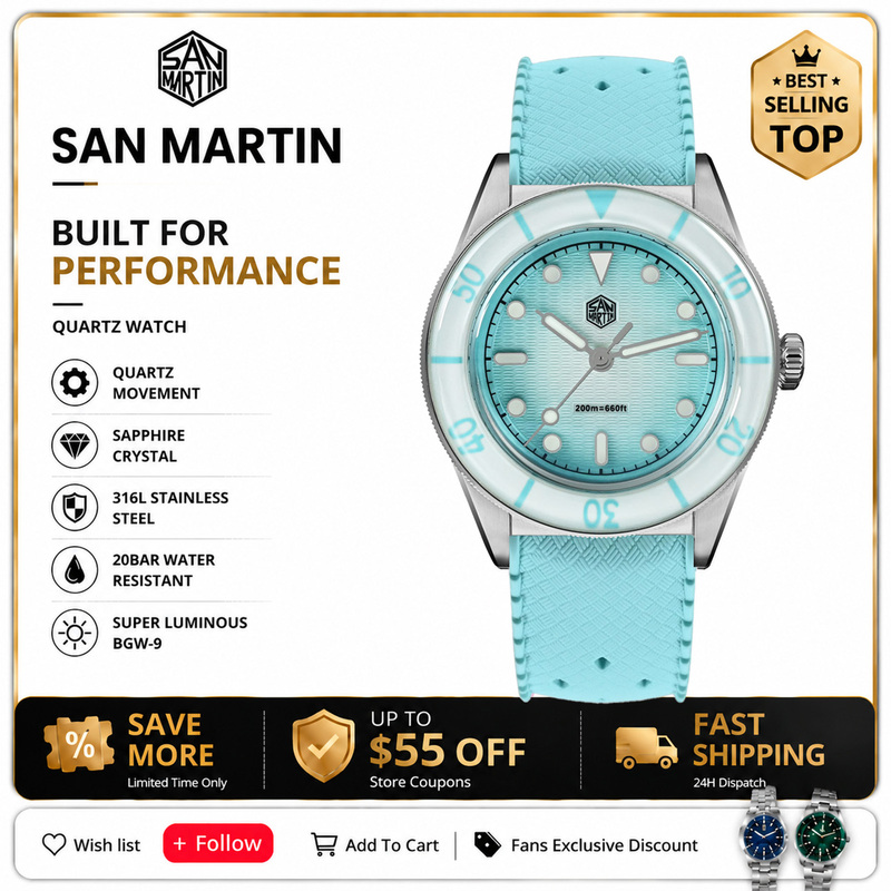 Reloj de Cuarzo para Mujer San - Guilloché Dial Watch reseña y precio