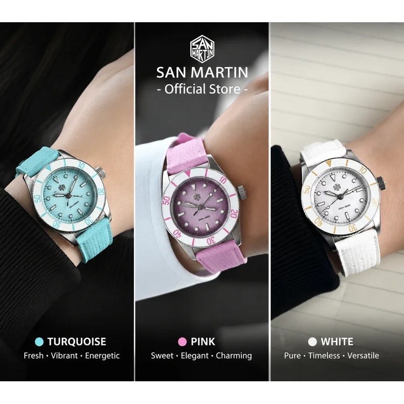 Reloj de Cuarzo para Mujer San - Guilloché Dial Watch reseña y precio