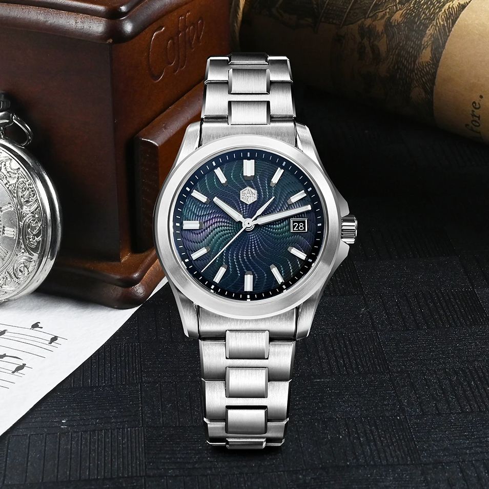 Reloj Automático San Martin pa - Guilloché Dial Watch reseña y precio