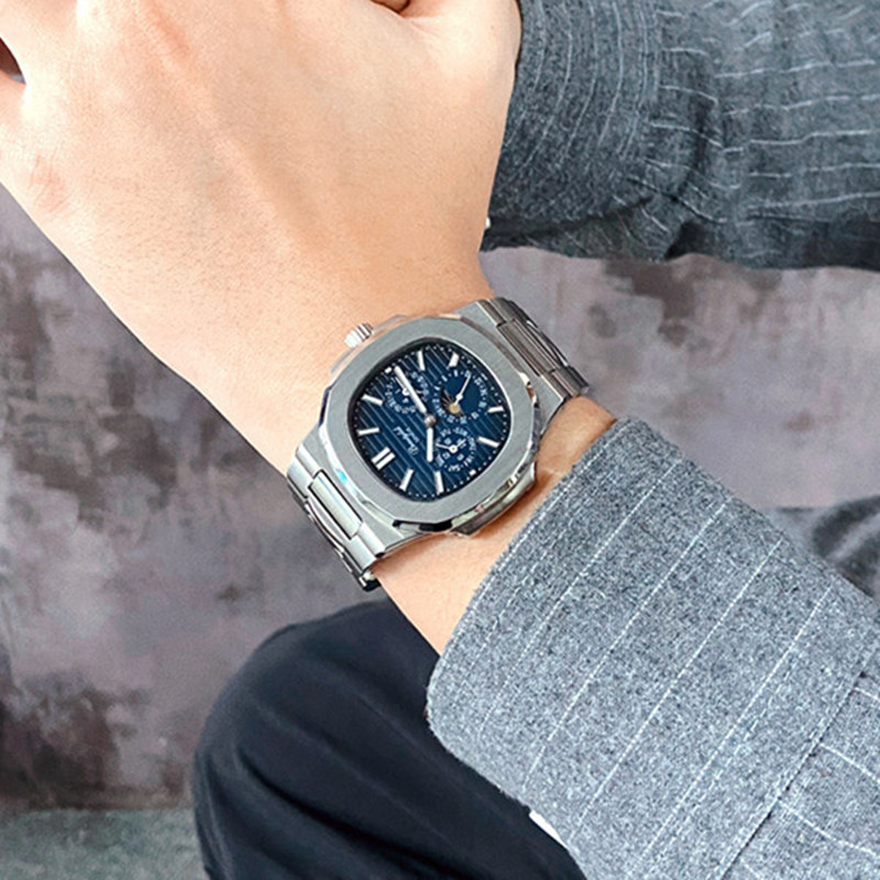 Reloj automático multifunciona - Moonphase Complication Watch reseña y precio