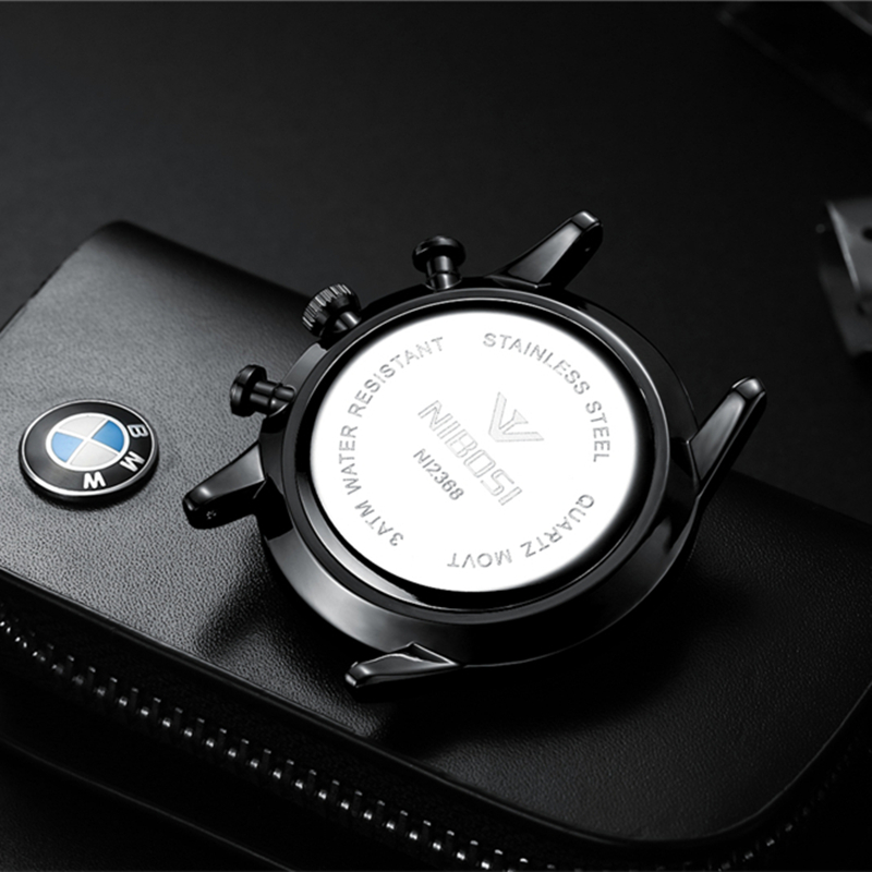 Relojes de moda NIBOSI para ho - Luxury Watch For Men reseña y precio