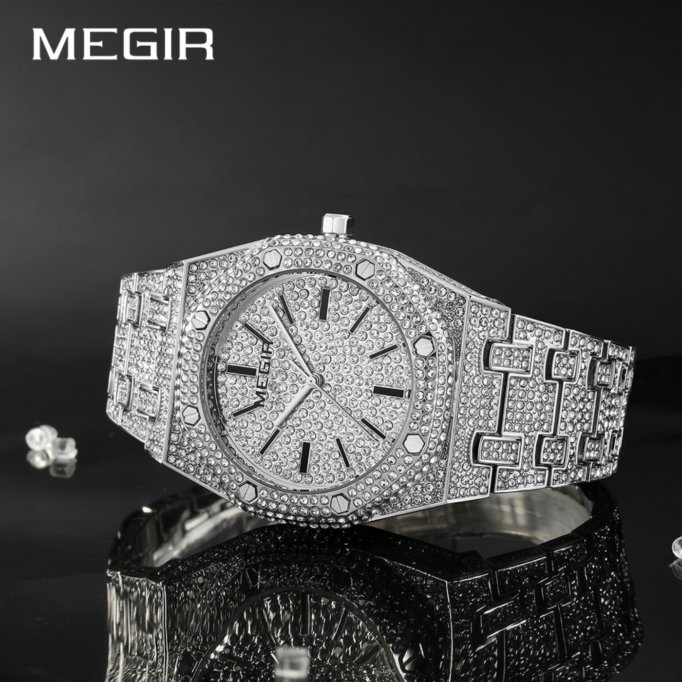 Reloj MEGIR de cuarzo de lujo  - Luxury Watch For Men reseña y precio