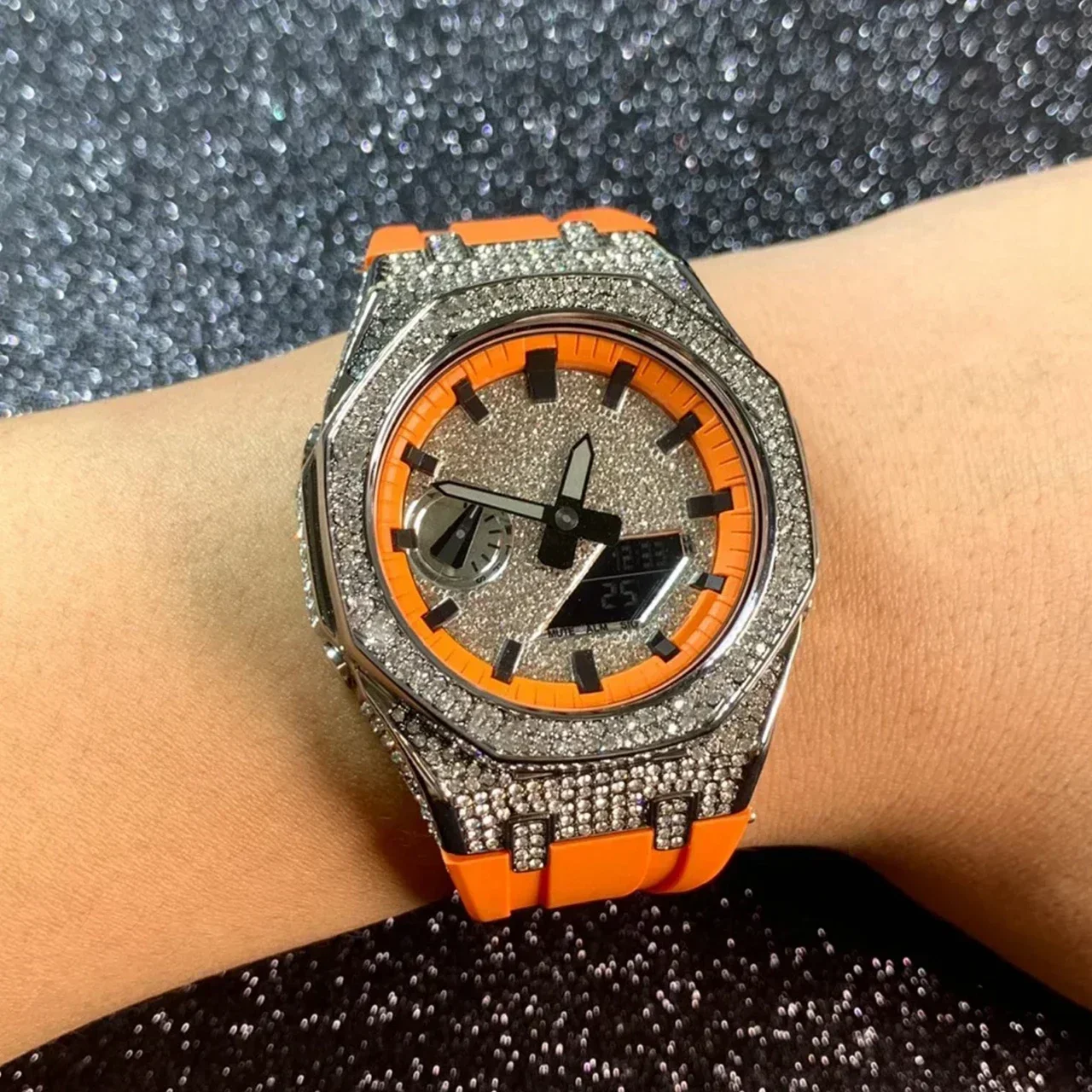 Esfera de reloj de lujo con di - Luxury Watch Kit reseña y precio