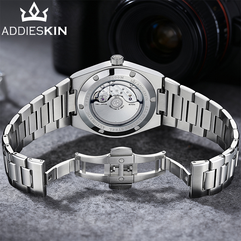 Relojes automáticos AddiesKin  - Guilloché Dial Watch reseña y precio